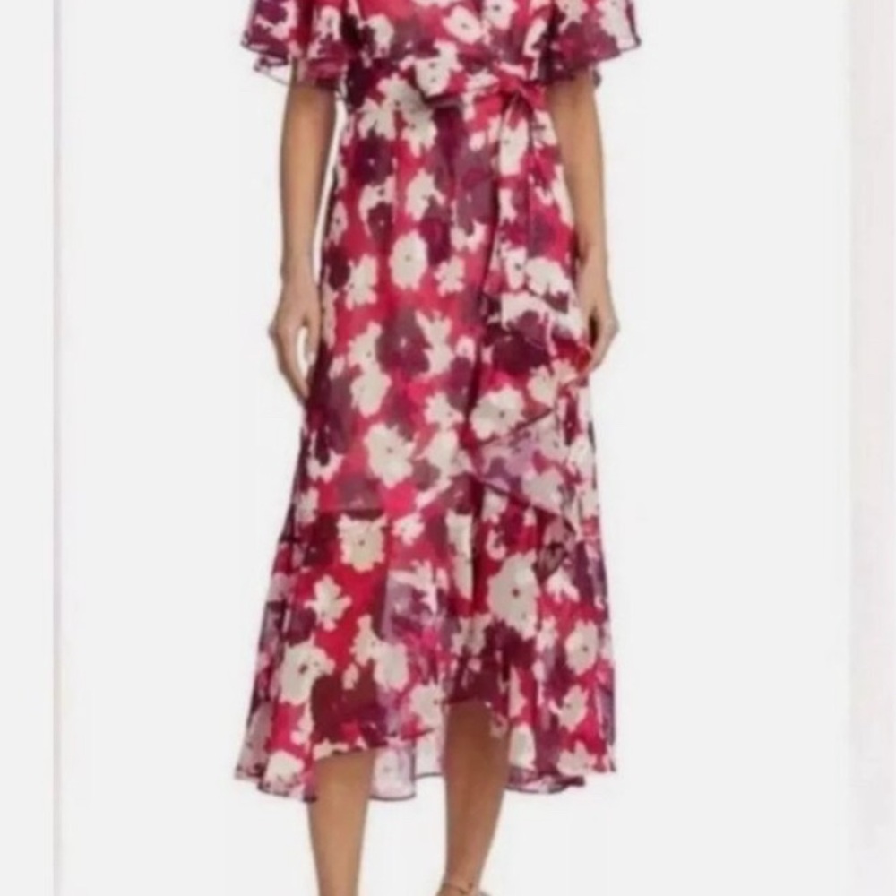 Blaire Wrap Dress in Shadow